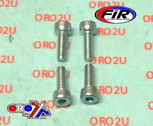 M4 x 12mm PK/4 CARB FLOAT BOWL, STEEL BZP SCREWS PACK OF 4, / RE 08-9640.012