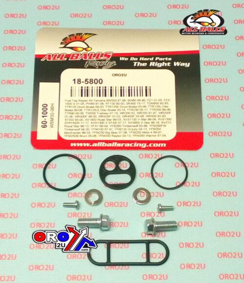 FUEL TAP REPAIR KIT ALLBALLS, ALLBALLS 60-1000 YAMAHA