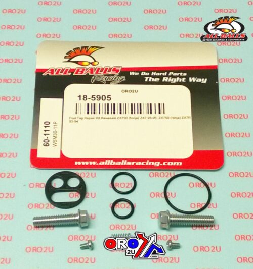 FUEL TAP REPAIR KIT ALLBALLS, ALLBALLS 60-1110 KAW ZX750 93-95