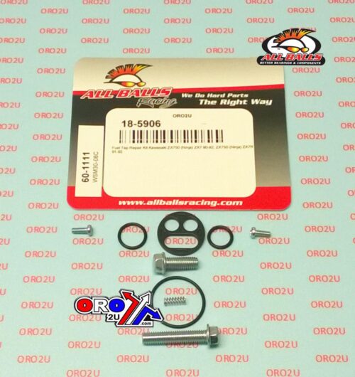 FUEL TAP REPAIR KIT ALLBALLS, ALLBALLS 60-1111 KAW ZX750 90-92