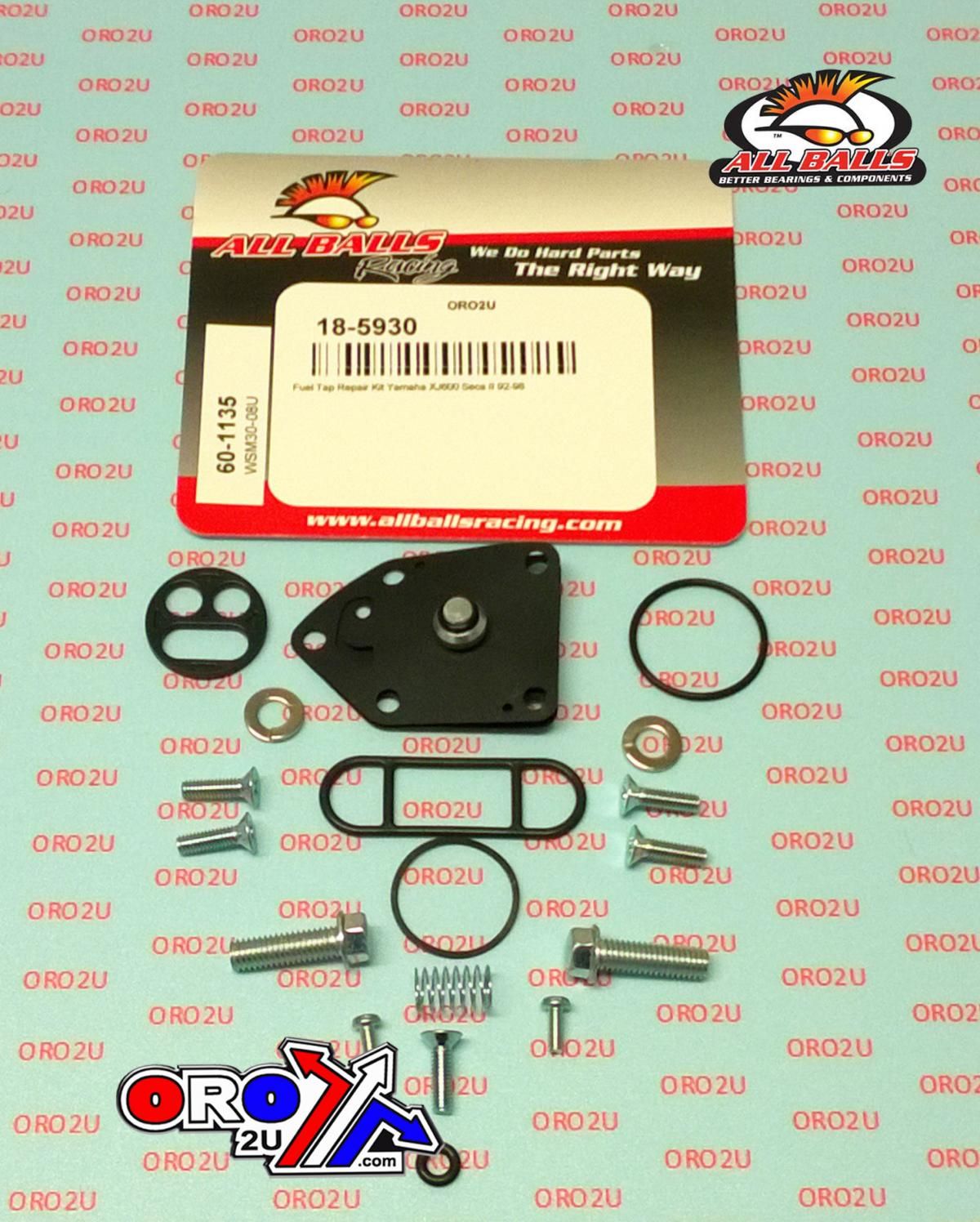 FUEL TAP REPAIR KIT ALLBALLS, ALLBALLS 60-1135 YAM XJ600 92-98 - Image 2