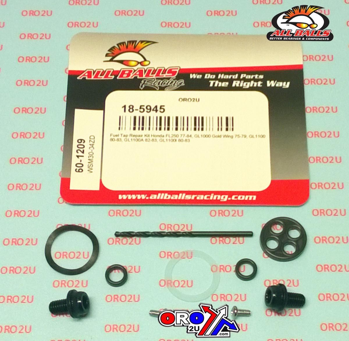 FUEL TAP REPAIR KIT ALLBALLS, ALLBALLS 60-1209 HON FL250 77-84/GL1000/1100 75-83 - Image 3