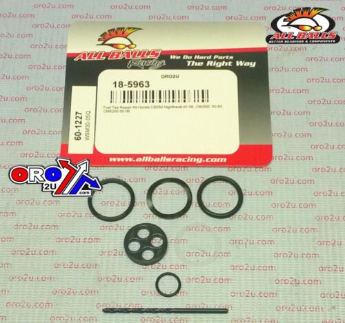 FUEL TAP REPAIR KIT ALLBALLS, ALLBALLS 60-1227 HON CB250 91-08/CM/CMX250 82-06