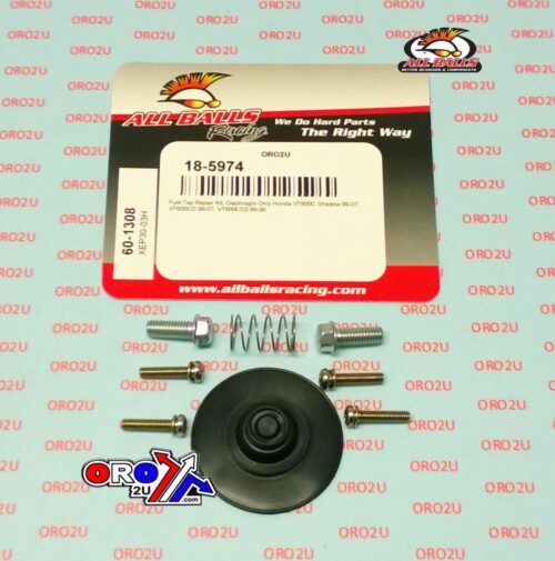 FUEL TAP REPAIR KIT ALLBALLS, ALLBALLS 60-1308 HONDA VT600 99-07