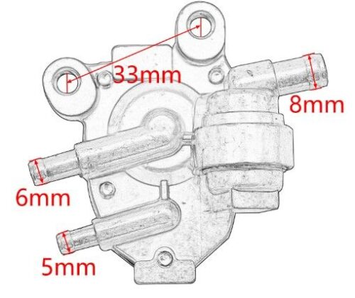 Fuel Petcock Yamaha Razz JOG50 SH50K-R SH50 A L M CY50 B D E F Scooter 2EK-24500-00
