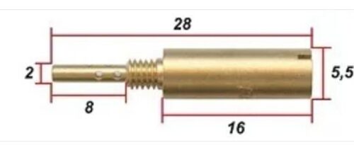 12PCS PILOT SLOW JET N424-24 26â39mm CARBURETTORS SIZES 35 38 40 42 45 48 50 52 55 58 60 62
