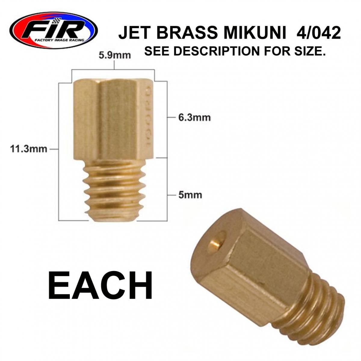 JET 540 BRASS MIKUNI4/042