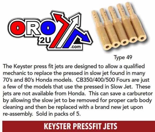 45 SLOW JET KEYSTER TYPE 49 18-5919