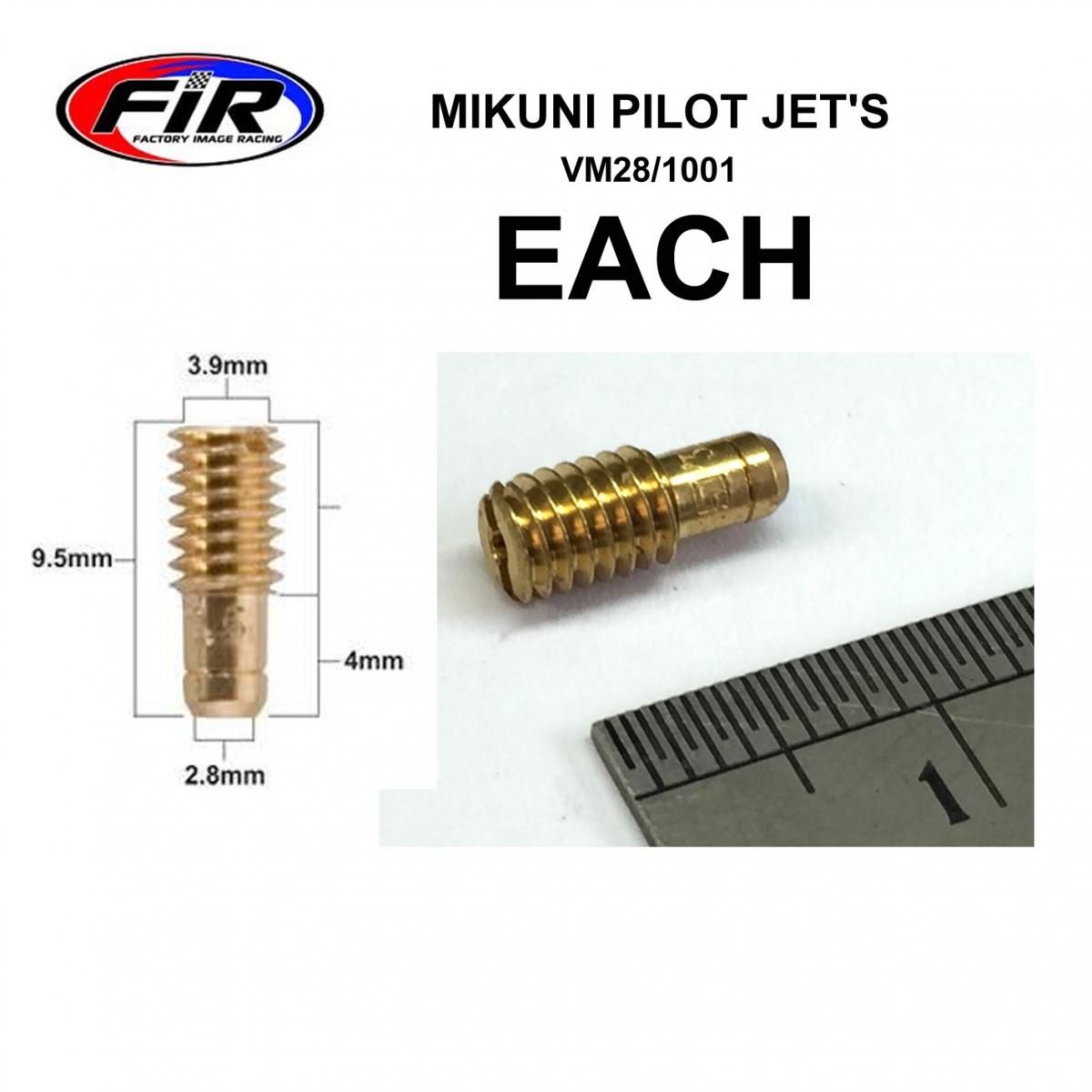 JET 50.0 MIKUNI PILOT, / EACH - Image 2