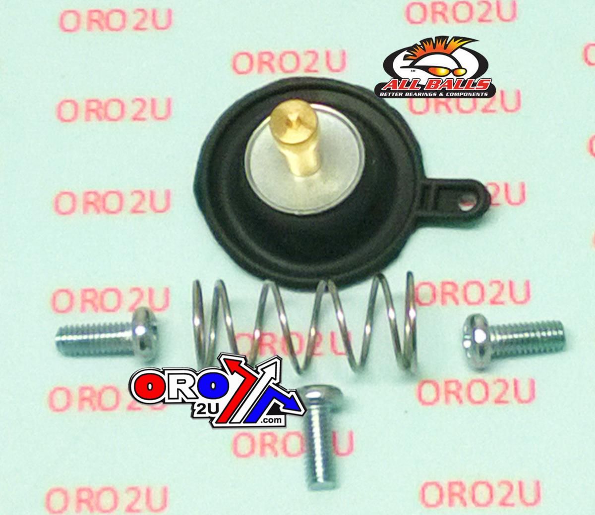 AIR CUT OFF VALVE REBUILD KIT 90-16 KAW BN/YAM XV, ALLBALLS 46-4031 ROAD