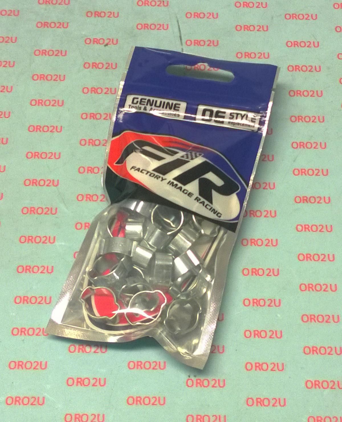 Steel O Clip 3/8 PACK OF 25, 8>11mm, / OC1