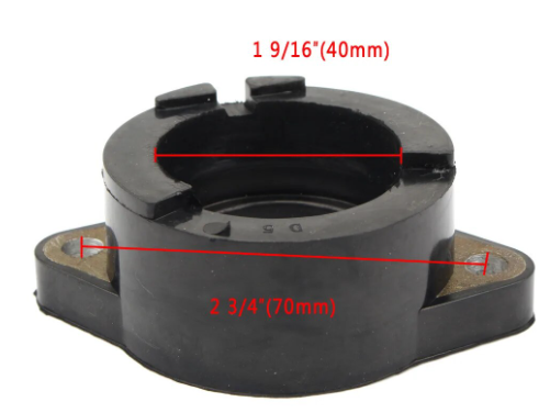 Carburetor Rubber Manifold YAMAHA SR400 LTD SR TT XT500 1976-1981 INTAKE BOOT