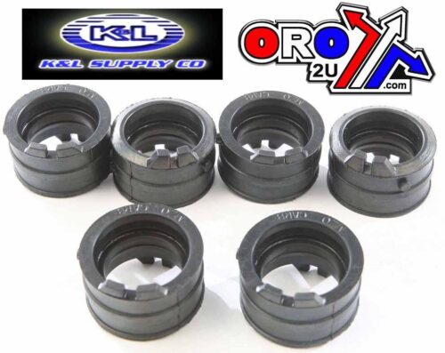 FLANGE INTAKE 16211-MZ0-000, Carburetor Rubber GL1500C PK6, K&L 11-4856 HONDA ROAD