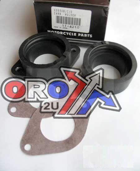 FLANGE INTAKE 447-13555-01-00, Carburetor Rubber TX / XS650, K&L 11-4210 447-13565-01-00
