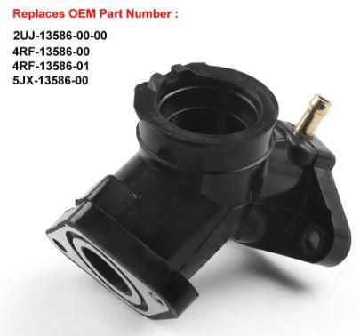 CARBURETTOR FLANGE INTAKE 1988-2023 YAMAHA XV250 88-11 2UJ-13586-00-00