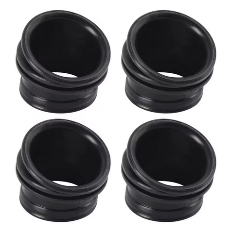 4Pcs CARBURETTOR INTAKE AIRBOX RUBBER KAWASAKI ZR1100 ZEPHYR 1100 1992-2006 14073-1637 - Image 2