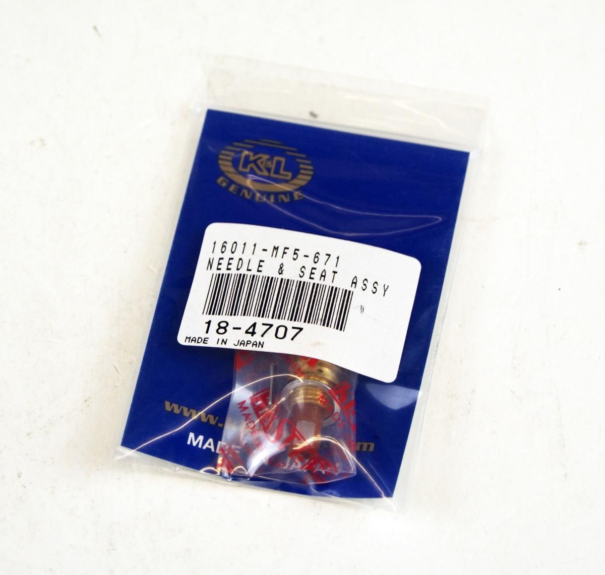 FLOAT VALVE 16011-MF5-671, K&L 18-4707 KEININ VT500C, KL18-4707