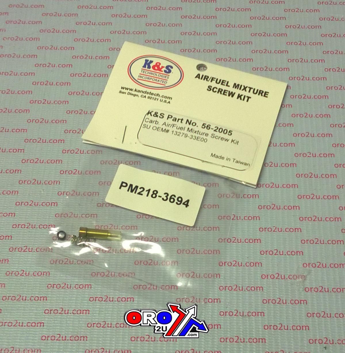 AIR FUEL SCREW KIT SUZUKI GSX, 13279-33E00, SUZUKI ROAD GSX-R, KS 56-2005 - Image 7