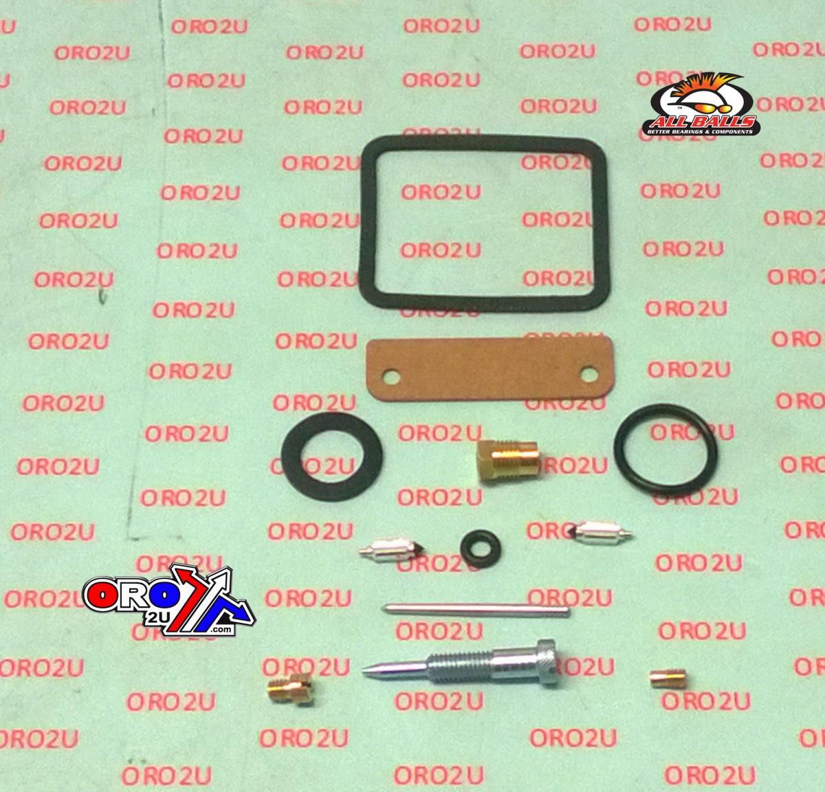 CARBURETOR REBUILD KIT 68-71 HON Z-50 MONKEY, ALLBALLS 26-10028 ROAD - Image 2
