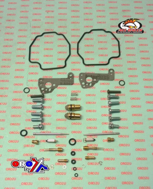CARBURETOR REBUILD KIT 94-00 YAM XV535 VIRAGO, ALLBALLS 26-10048 ROAD