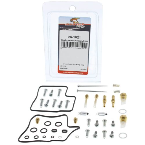 CARBURETOR REBUILD KIT 98-03 HON VT1100C, ALLBALLS 26-1621 ROAD