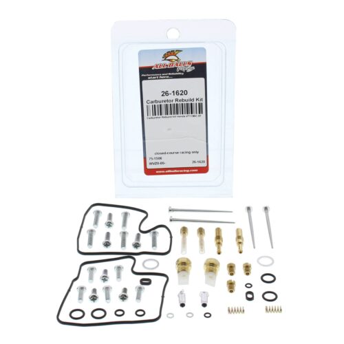 CARBURETOR REBUILD KIT 1997 HON VT1100C, ALLBALLS 26-1620 ROAD