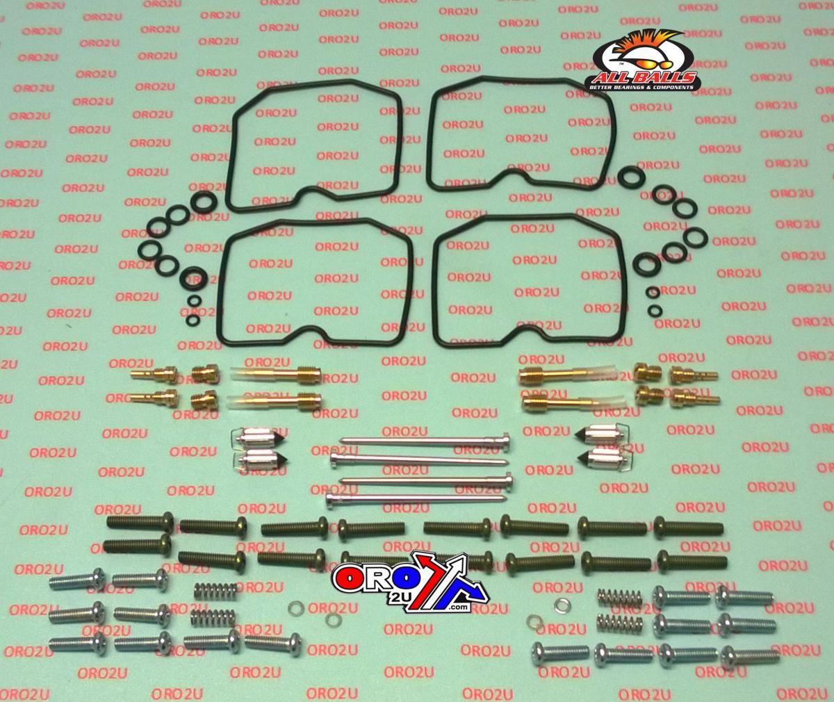 CARBURETOR REBUILD KIT 00-05 KAW ZR750 ZR-7, ALLBALLS 26-1648 ROAD - Image 2