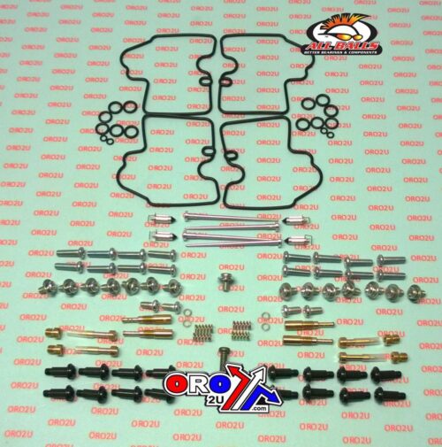CARBURETOR REBUILD KIT 99-02 YAM YZF-R6, ALLBALLS 26-1677 ROAD
