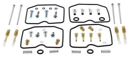 CARBURETOR REBUILD KIT 96-97 KAW ZL600 ELIMINATOR, ALLBALLS 26-1682 ROAD