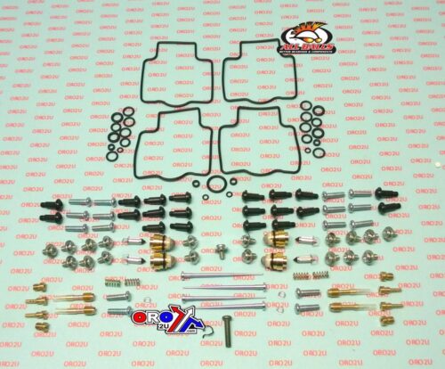 CARBURETOR REBUILD KIT 98-99 KAW ZX900 ZX9R NINJA, ALLBALLS 26-1697 ROAD
