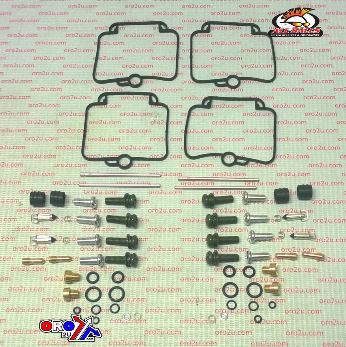 CARBURETOR REBUILD KIT 91-92 SUZ GSXR1100, ALLBALLS 26-1707 ROAD