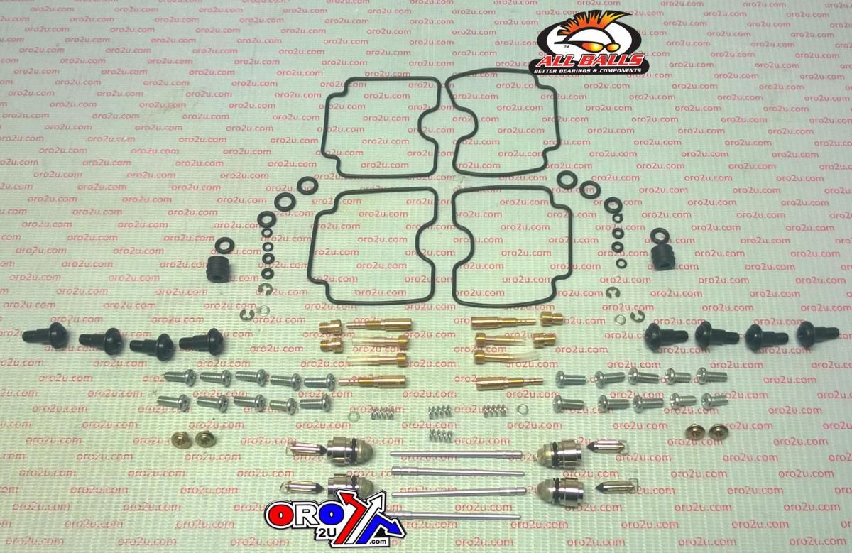 CARBURETOR REBUILD KIT 98-06 SUZ GSX750F, ALLBALLS 26-1714 ROAD - Image 2