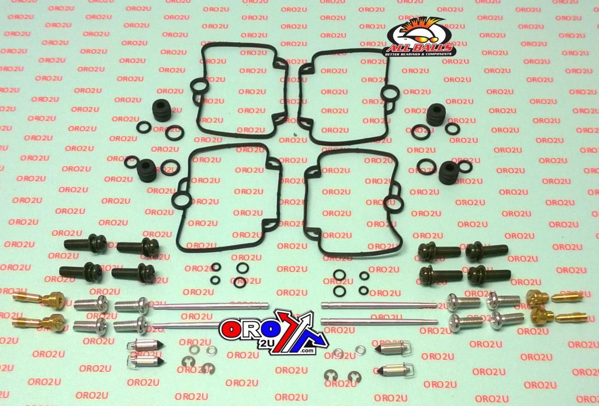 CARBURETOR REBUILD KIT 92-93 SUZ GSX-R600, ALLBALLS 26-1730 ROAD