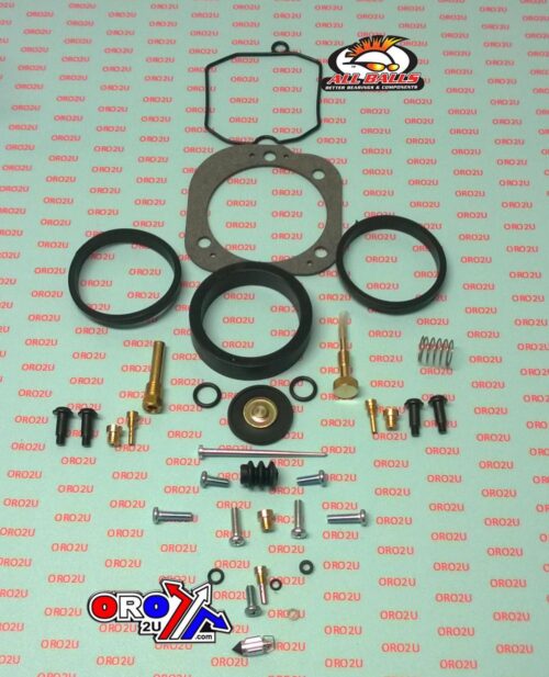 CARBURETOR REBUILD KIT 04-06 HARLEY XL83/1200, ALLBALLS 26-1761 ROAD