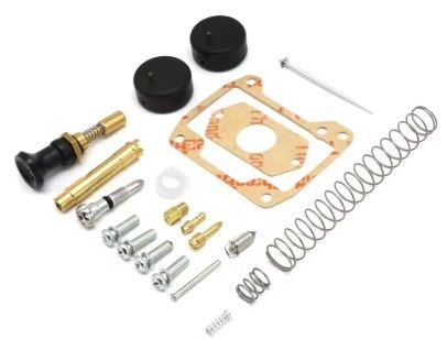 MIKUNI TM32 CARBURETTOR REPAIR REBUILD KIT FLOAT GASKET JETS CHOKE NEEDLE STARTER - Image 2