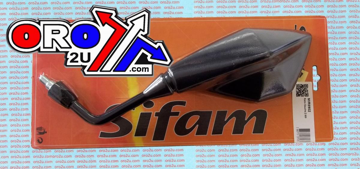 KAWASAKI LEFT REAR VIEW MIRROR, ROAD, SIFAM MIR8902 - Image 2