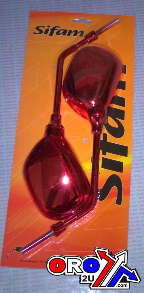 UNIVERSAL CHROME PAIR MIRROR, ROAD, SIFAM MIR9008