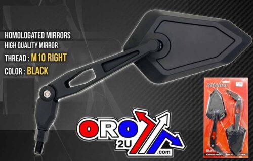 MIRROR UNIVERSAL PAIR BLACK, ROAD, SIFAM MIR9119