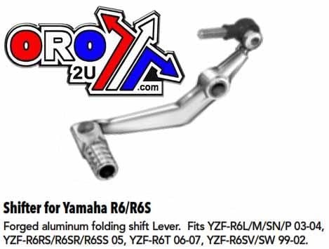 SHIFTER LEVER YAMAHA R6/R6S 28-1212, ROAD, MC - Image 2
