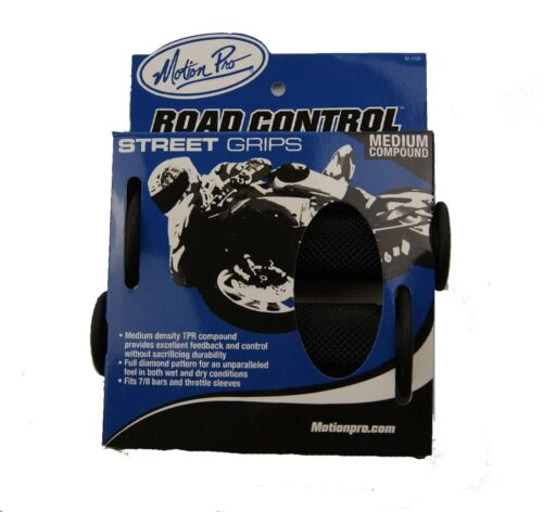 ROAD CONTROL GRIPS 22mm 25mm BLK MOTION PRO 01-1131