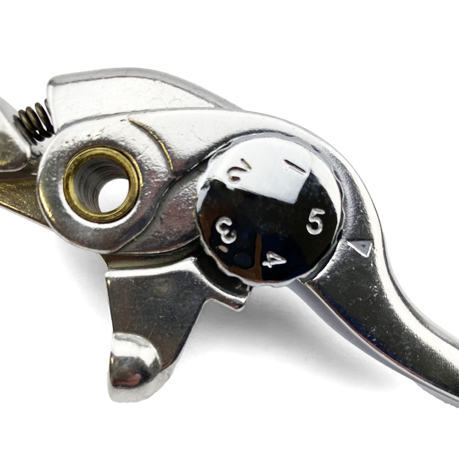 BRAKE LEVER BLADE SILVER KAWASAKI MOTION PRO 14-0347 - Image 4