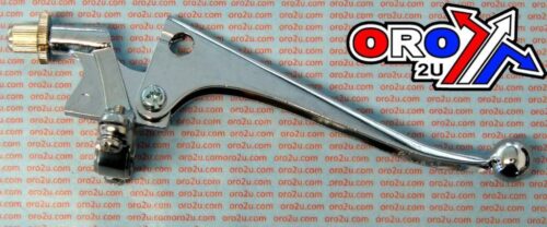STEEL LEVER BRAKE CHROME, DOHERTY STYLE Classic Motorcycle Clutch Lever / EACH, Factroy Image Racing