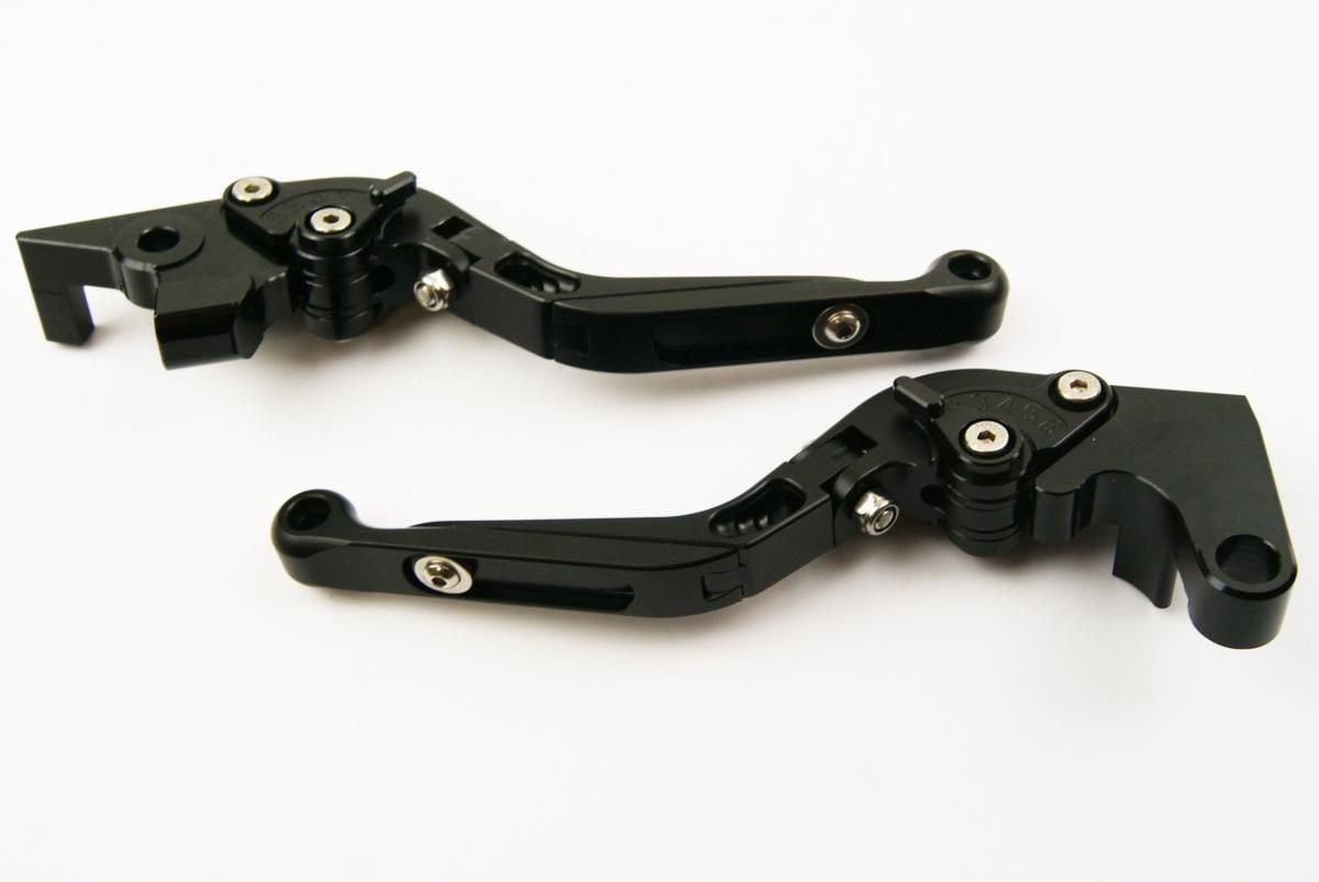 LEVER SET ADJ LENGTH YAMAHA, ROAD, SIFAM, KL28N, CNC ANODIZED LEVER BLADE SET WITH ADJUSTABLE LENGTH - Image 2