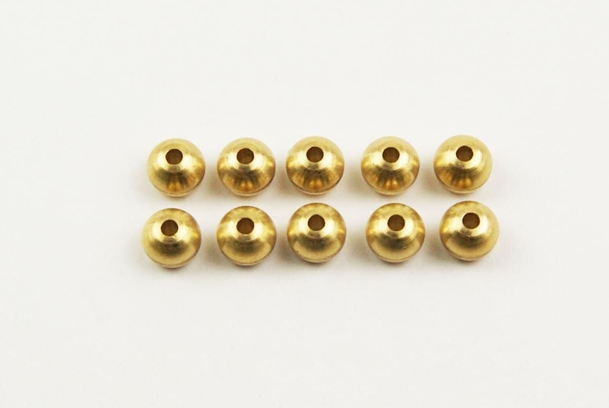 NIPPLE ROUND 5.5mm X Hole 1.5 PK10 - Image 2