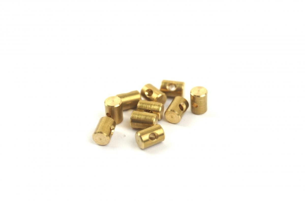 NIPPLE 5x7x1.6 BARREL BRASS PK10 - Image 3