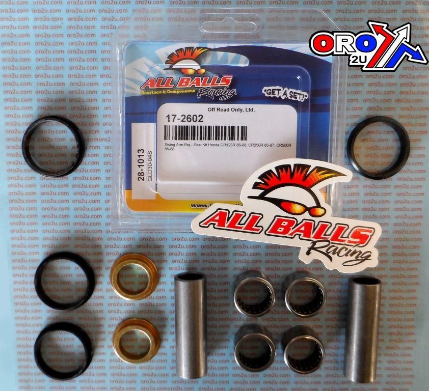 SWINGARM BEARING KIT ALLBALLS, ALLBALLS 28-1013 HONDA CR 125/250/500 85-88 - Image 2
