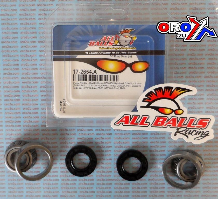 SWINGARM BEARING KIT ALLBALLS, ALLBALLS 28-1195 BMW 69-81