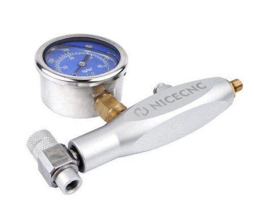 Nitrogen Regulator Kit – 600psi – Schrader Valve – Universal Suspension Shock Fitment