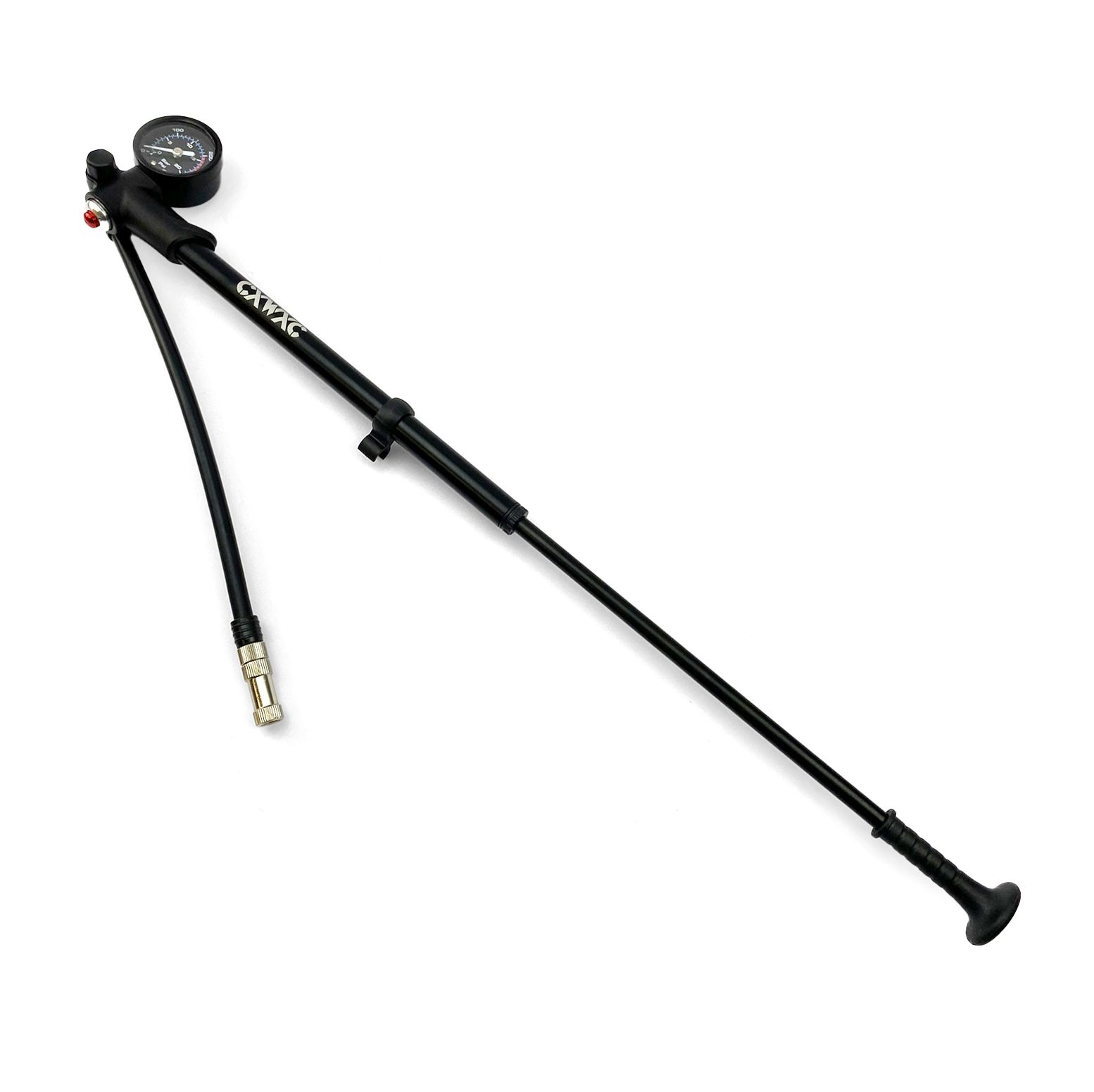 300PSI SUSPENSION SHOCK FORK AIR PUMP WITH GAUGE & BLEED BUTTON - Image 2