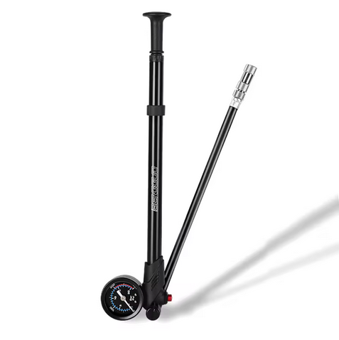 300PSI SUSPENSION SHOCK FORK AIR PUMP WITH GAUGE & BLEED BUTTON - Image 4
